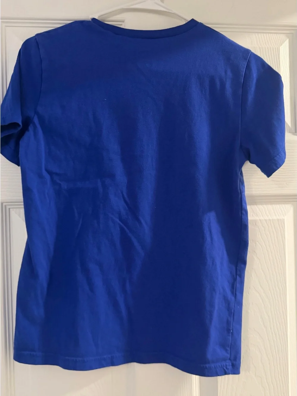 Under Armour Royal Blue Tee with Yellow & White Curry Graphic